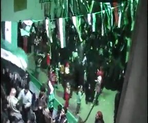 حماه - حي الحميدية - مسائية مع مشاركة نسائية - اهل الشا...