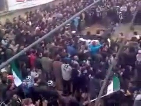 فري برس حماة كفرنبودة مظاهرة صباحية حاشدة لثوار البلدة 9 1 2012