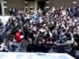 فري برس   ريف دمشق داريا مظاهرة طلابية الإثنين 9 1 2012 ج2