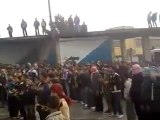 فري برس   ريف جسر الشغور  رداً على خطاب المجنون 10 1 2012