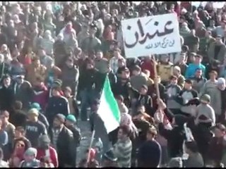 فري برس   ‫حلب   عندان    رد المجلس الثوري على خطاب الأسد 10 1 2012