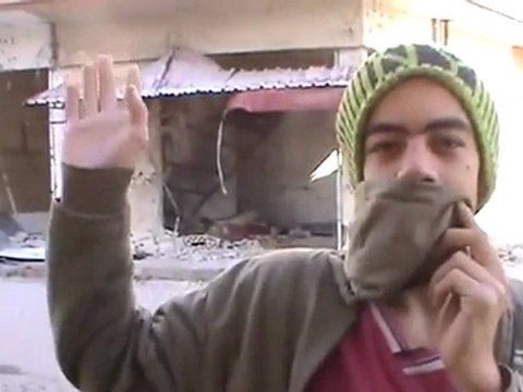 فري برس حمص كرم الزيتون مقابلة الرد على الخطاب 10 1 2012 ج2