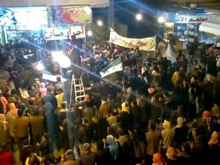 فري برس   ريف حلب مارع رداً على الخطاب الروتيني 10 1 2012