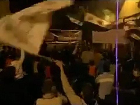 فري برس حمص حي الغوطة مظاهرة مسائية و الشعب يريد تفسير الخطاب 10 1 2012