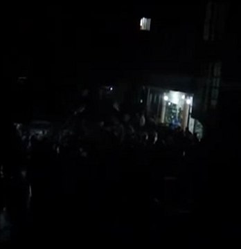 فري برس غوطة دمشق سقبا مظاهرة مسائية ردا على الخطاب 10 1 2012 ج2