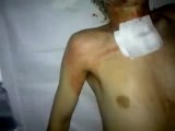فري برس   حمص استشهاد رجل مسن من حاجز بستان الديوان 11 1 2012