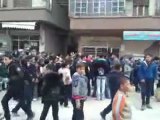 فري برس   ريف دمشق   زملكا مظاهرة طلابية ردا على الخطاب 11 1 2012