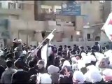 فري برس   ريف دمشق داريا مظاهرة طلابية حاشدة الأربعاء 11 1 2012