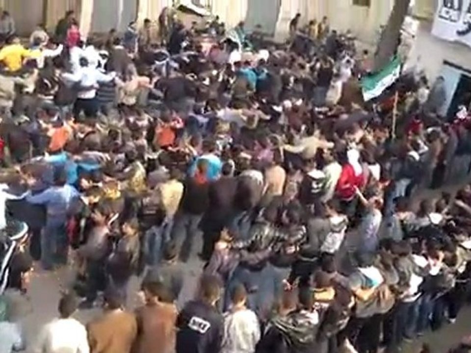 فري برس   مظاهرة الحولة المحتلة تلذهب ماتت قلوب الجيش 10 1 2012