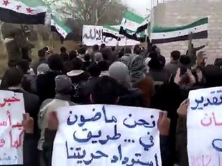 فري برس   مظاهرة حي القدم بدمشق أربعاء مجزرة البعثة 11  1 2012