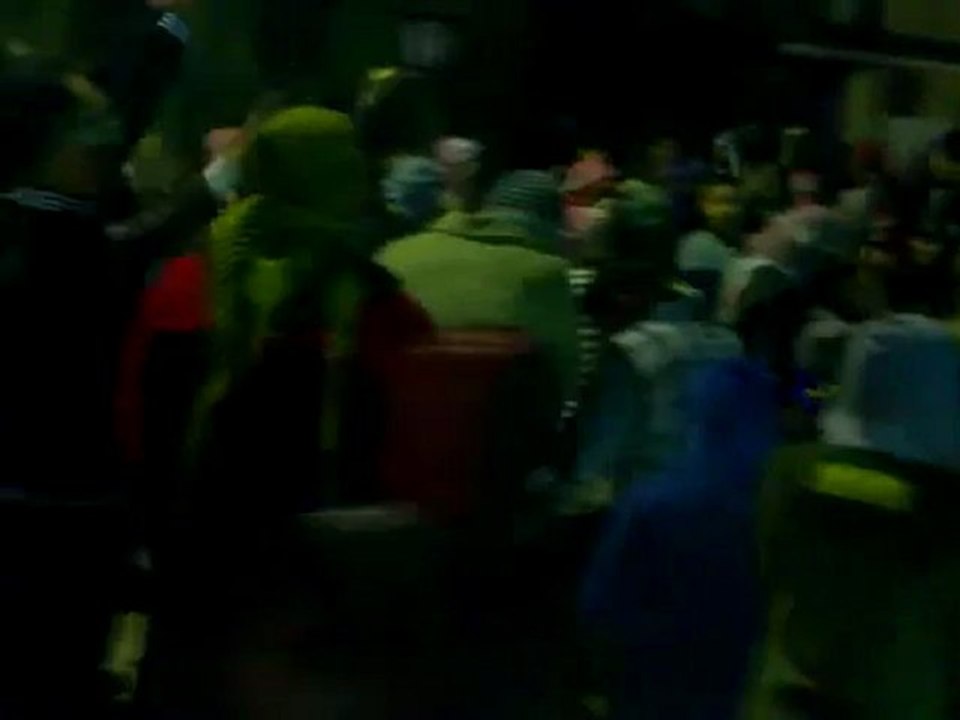 فري برس   حماة   طريق حلب   مظاهرة مسائية   11 01 2012 ج2