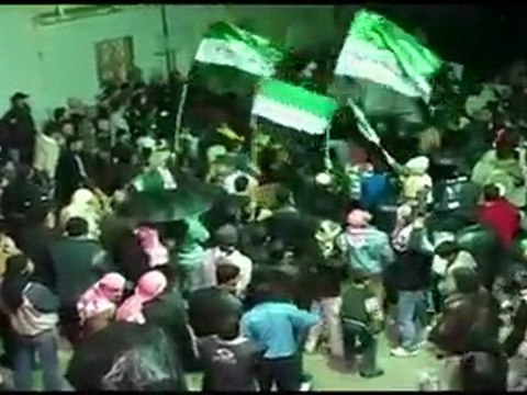 فري برس حماه الحميدية مظاهرة مسائية حاشدة 11 1 2012 ج2