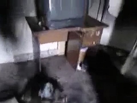 فري برس حمص حي الخالدية آثار القصف على الحي 11 1 2012