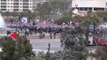 فري برس   حمص فضيحة المسيرة المؤيدة الحاشدة المليونية في ساحة الأمويين والمجرم بشار الأسد يلقي كلمته 11 1 2012