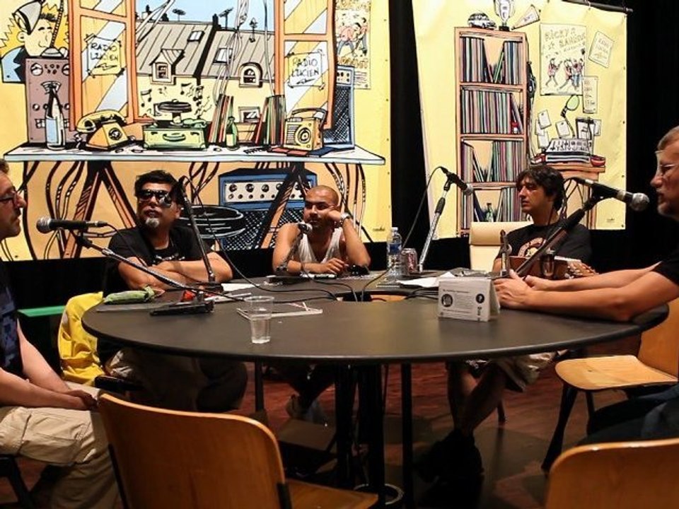 Asian Dub Foundation - Interview at Radio Lucien