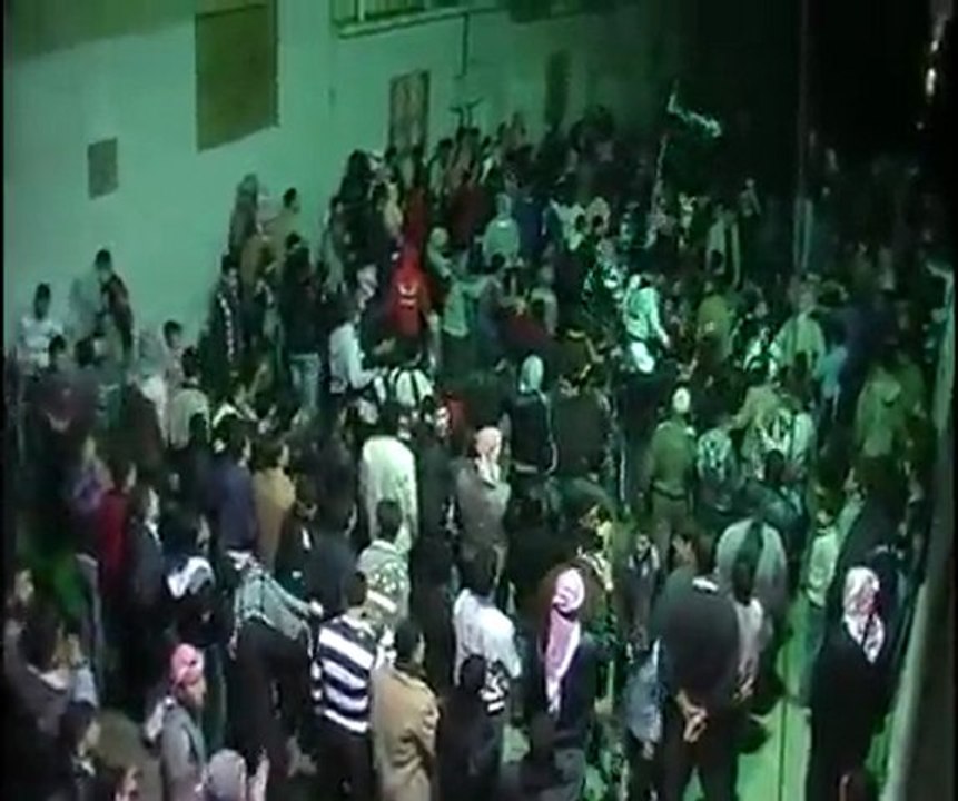 حماه - حي الحميدية - مسائية - اسرائيل تدعم الاسد يتصريح...