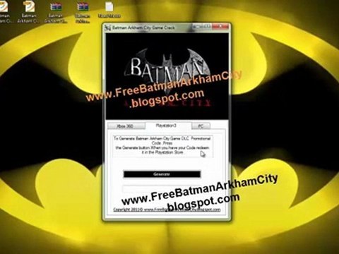 How To Get BATMAN ARKHAM For (PC,PS3,Xbox 360) Updated 2012