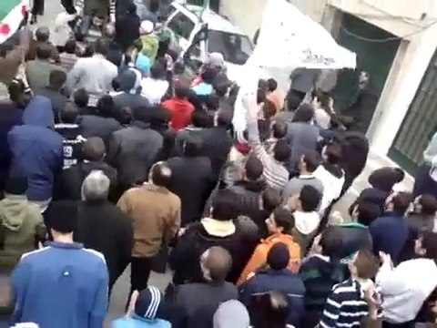 فري برس حمص الحمرا جمعة دعم الجيش الحر 13 1 2012