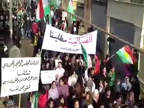 فري برس عامودا جمعة دعم الجيش الحر 13 1 2012 ج1