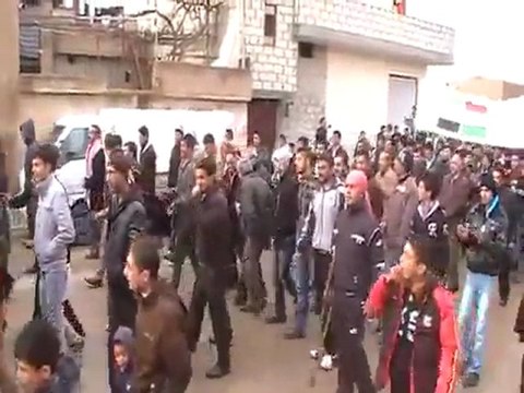 فري برس أحرار الدرباسية ـ جمعة دعم الجيش الحر للإعلام 13 1 2012