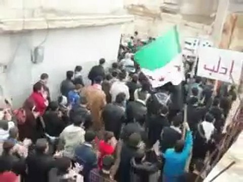 فري برس ادلب حزانو جمعة دعم الجيش الحر 13 1 2012 ج2