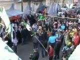 فري برس   حمص القصير أطفالنا في قيادة مظاهراتنا يسقط هالنظام 14 1 2012