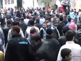 فري برس   حمص باب الدريب تحت الماذنتين مظاهرات في جمعة دعم الجيش الحر  13 1 2012