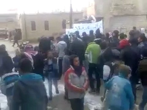 فري برس عسال الورد القلمون جمعة دعم الجيش الحر 13 1 2012