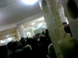 فري برس   مقطع مسرب من سجن حلب المركزي بوجود المراقبين 09 01 2012