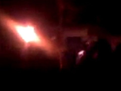 فري برس حماة حي القصور مظاهرة مسائية 14 1 2012 ج1