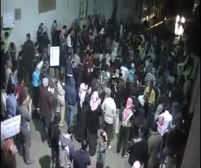 فري برس   حماه  حي الحميدية   مسائية   الدابي مراسل القنزات 14 1 2012