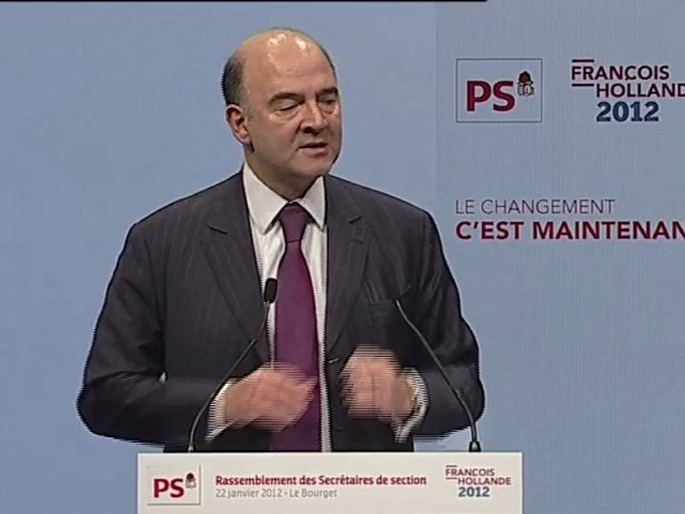 Rassemblement du Bourget : Pierre Moscovici