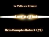 Laeticia Shai - Soirée de sélections du championnat d'île-de-France de karaoké à La Table au Grenier (Brie Conte Robert, 77) - Interprétation de Laeticia Shai