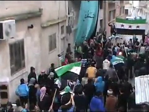 فري برس حماة حي الشيخ محمد الحامد 13 1 2012