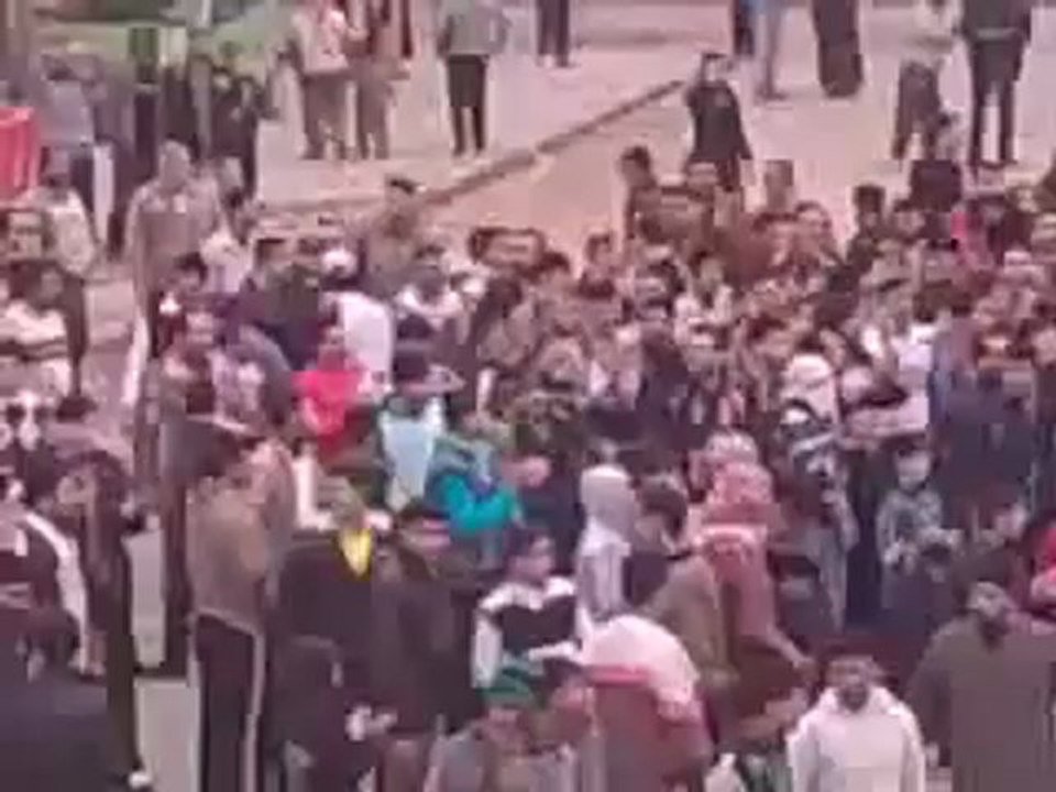 فري برس   حماة حي جنوب المعلب مظاهرة جمعة دعم الجيش الحر 13 1 2012