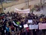 فري برس   حماة كفرنبودة جمعة دعم الجيش السوري الحر مظاهرة 13 1 2012