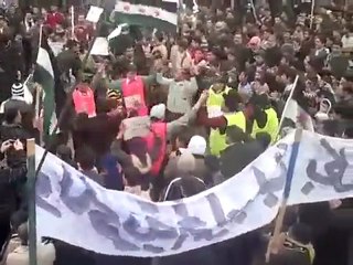 فري برس   حماه   خطاب   جمعة دعم الجيش الحر 13 1 2012