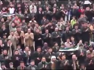 فري برس   حماه   صوران   جمعة دعم الجيش الحر 13 1 2012