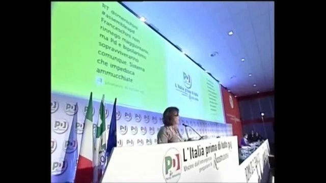 Roma - Assemblea nazionale Pd - Intervento di Bruna Dini