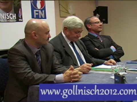 Législative 2012 : déclaration de candidture de Bruno Gollnisch