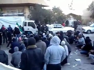 فري برس   دمشق جوبر جمعة دعم الجيش الحر 13 1 2012 ج1