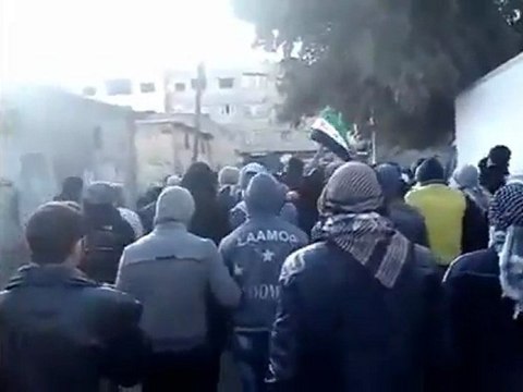 فري برس دمشق جوبر جمعة دعم الجيش الحر 13 1 2012 ج4