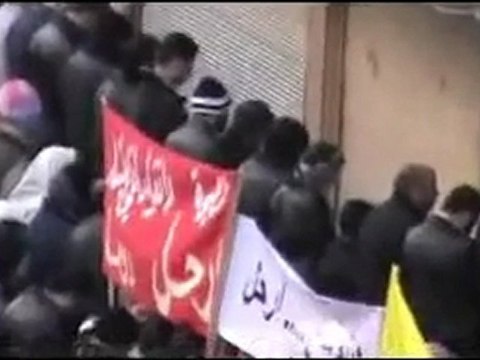 فري برس ريف دمشقدوما الصلاة على الشهيد محمود ممدوح عرابي 14 1 2012