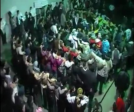 حماه - حي الحميدية - مسائية - نريد قوة ردع عربية -مجاريح...