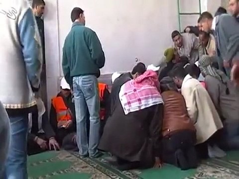 فري برس تدمر لقاء اللجنة في الجامع الكبير 15 1 2012