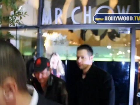 Rick Hilton, Kathy Hilton, Petra Ecclestone dine at Mr. Chows