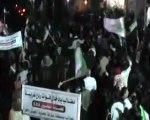 فري برس   حمص مسائية حي الخالدية نطالب بدخول قوات ردع عربية 15 1 2012