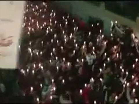 فري برس مسائية الشموع درعا البلد وتضامن مع جيل جاكيه 15 1 2012 ج3