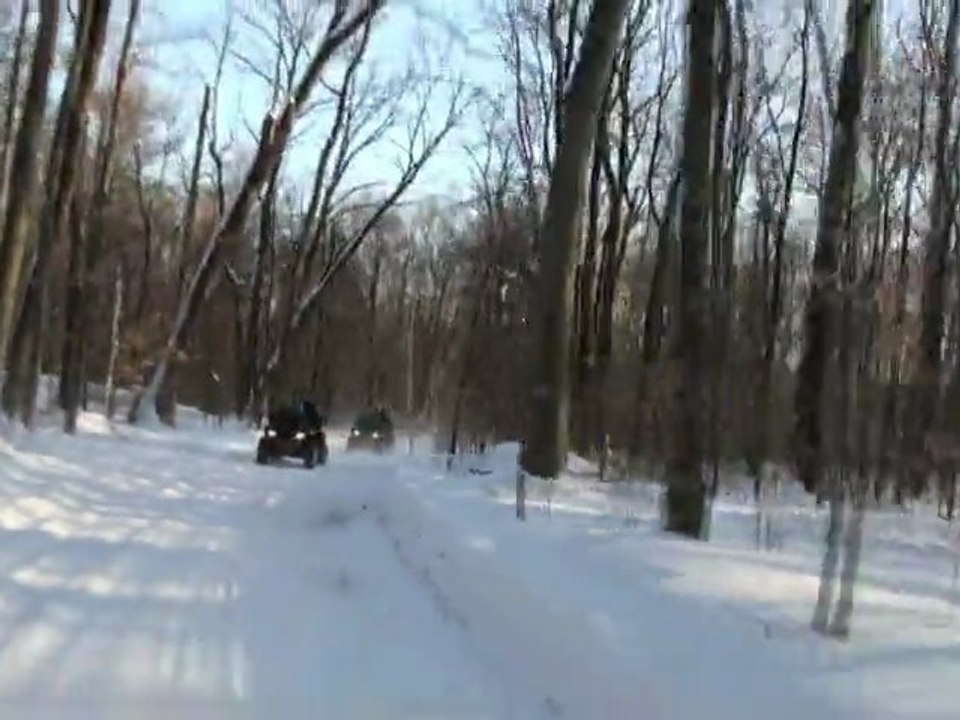 Randonnée Repentigny a Ste Barthélemy 21 janvier 2012