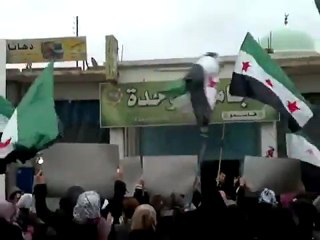 فري برس   القامشلي اعتصام حرائر قامشلو 15 1 2012 ج6